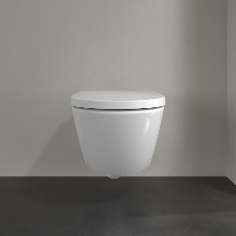 Villeroy & Boch Subway 3.0 Combipack, modèle suspendu, avec TwistFlush, Blanc CeramicPlus