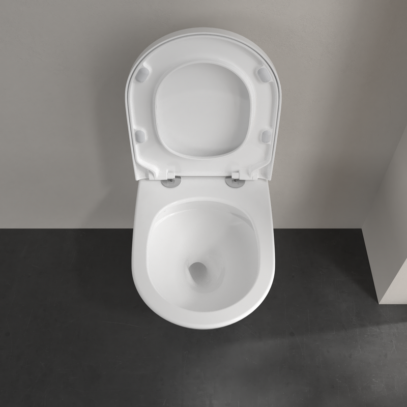 Villeroy & Boch Subway 3.0 Combipack, modèle suspendu, avec TwistFlush, Blanc CeramicPlus